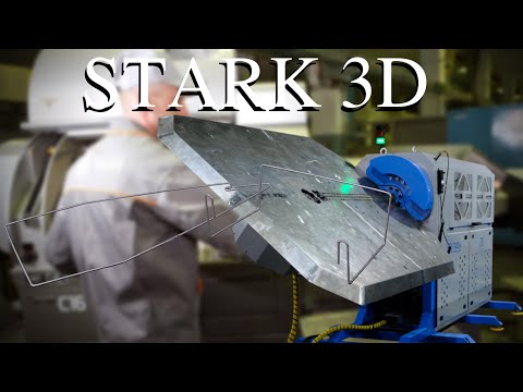 Проволокогиб 3D STARK. Гибка больших деталей
