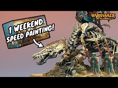 Speed Painting Tomb Kings of Khemri Tutorial | Warhammer: Old World