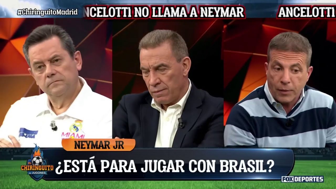 💥 "NEYMAR ES HISTORIA" | ¿Ya no puede aportarle a la Selección Brasileña? | El Chiringuito