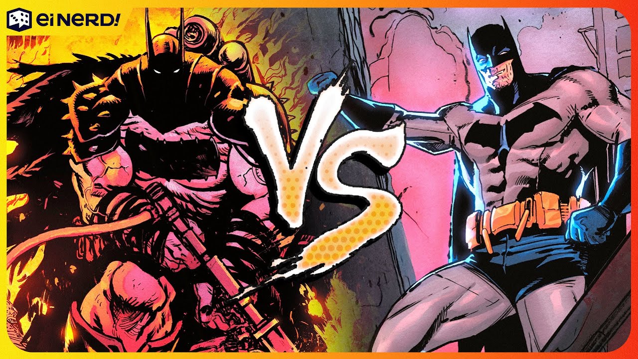 BATMAN PRINCIPAL vs BATMAN ABSOLUTE - BATALHA FINAL DC K.O