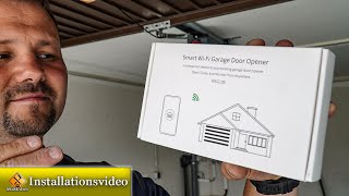 Garagentor per Wlan öffnen / Garagentoröffner WiFi Smart Meross einbauen.