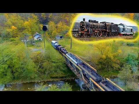 🎦🚁Transport Istoric pe L317 spre Brad🚂 @ Ineu, Joia Mare, Vârfurile, jud. Arad