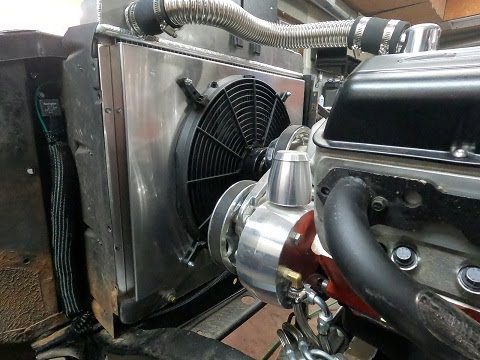 Wiring a relay from the Holley sniper to an electric fan on the C10