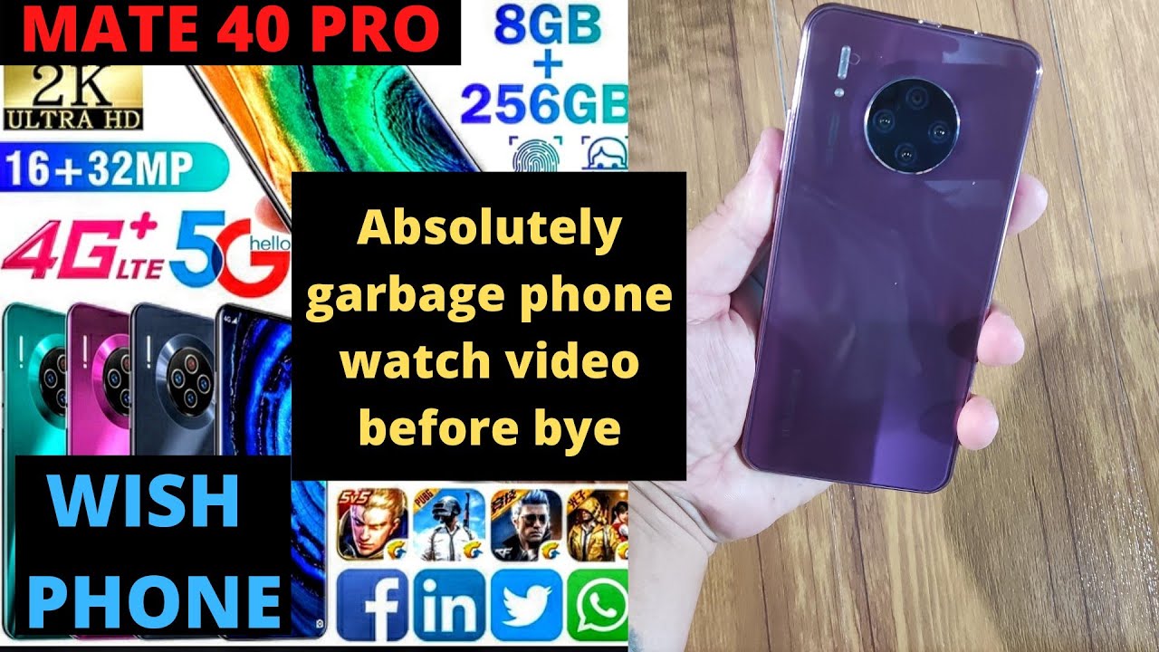 MATE 33 PRO ORE MATE 40 PRO (WISH PHONE) watch video before you buy this phone I mean it
