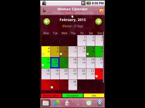 Kadın Takvimi / Dönem Takibi + Video