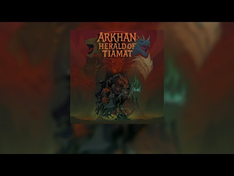 Legend of Arkhan the Cruel, Herald of Tiamat | by Tom Yakovlev