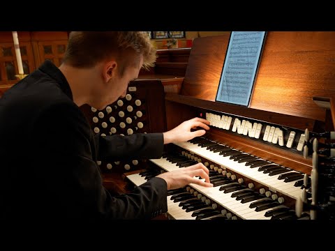 'Marche Triomphale' by Bruce Steane on one of the coolest hybrid organs in the World - Paul Fey