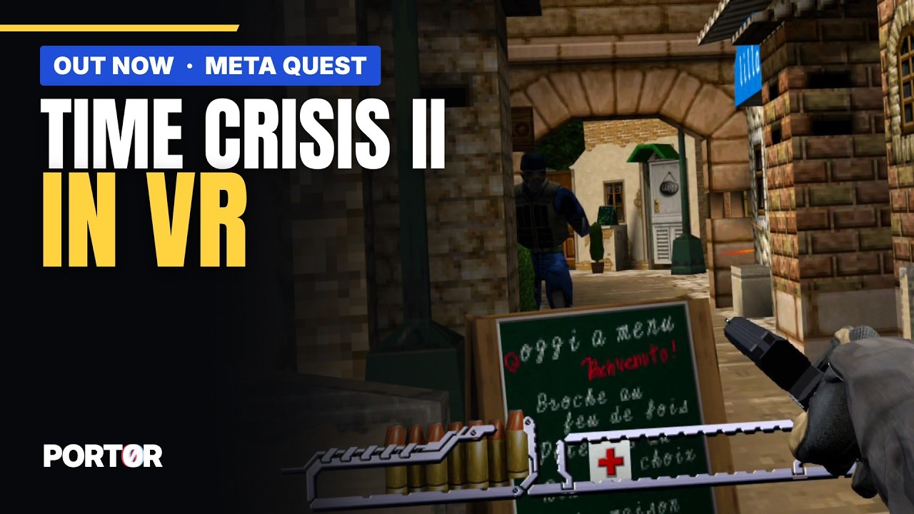 Port0r Time Crisis II VR on Meta Quest