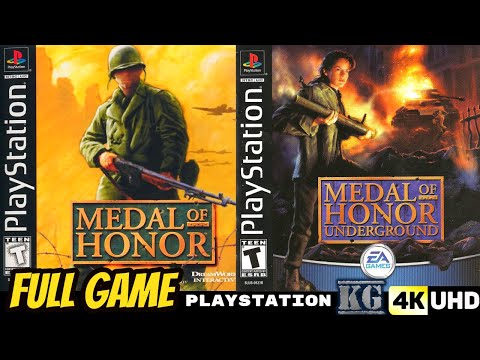 Medal of Honor DUOLOGY COLLECTION [PS1] Gameplay Walkthrough FULL GAME [4K60ᶠᵖˢ UHD🔴]
