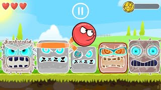 Red Ball 4 | [Inverted All Bosses] All Bosses - Forward to Backwards - Gameplay Volume 1,2,3,4,5