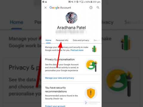 #shorts ||How to change Date of Birth in gmail Account || Gmail ID ka date of birth chang kaise kare