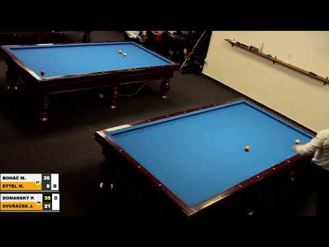 Czech Tournament 3-cushion IT MT Pavel Domanský v Jan Dvořáček