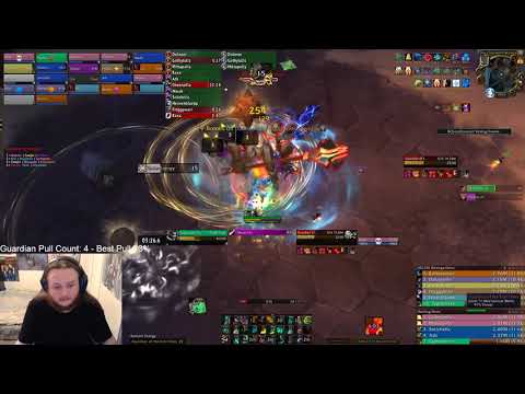 Medium vs Mythic Guardian of the First Ones - Brewmaster PoV