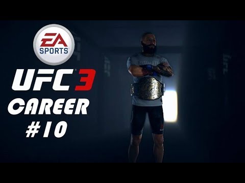 UFC 3 Career Mode Gameplay Walkthrough Part 10 - LIGHTWEIGHT CHAMPION!