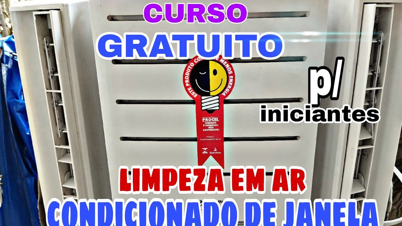 como fazer limpeza em ar condicionado (curso gratuito) agora você aprende ☺️