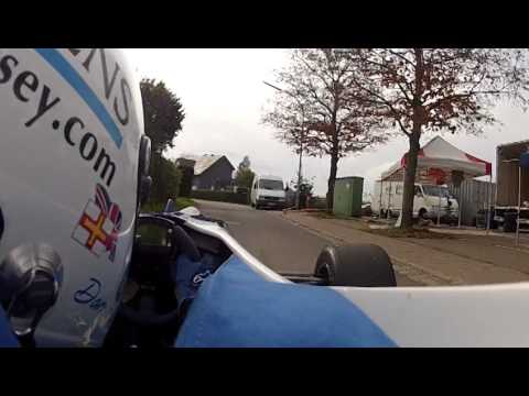 Eschdorf FIA Hillclimb European Masters 12th October 2014 incar 2nd run.