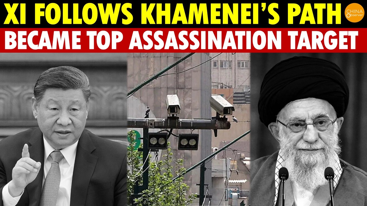 Xi Jinping’s Worst Fear: Iran’s Leaders Wiped Out, Linked to China-Made Cameras, Now His Nightmare!
