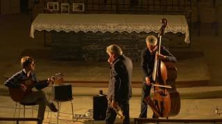 Eric Le Lann trio, tribute to Chet. Nelson Veras: Guit, Gildas Boclé: Bass