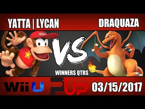 Yatta | Lycan (Diddy Kong) vs Draquaza (Charizard) Wii U Winners Qtrs - SOS