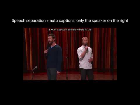 Looking to Listen: Stand-up captions Video