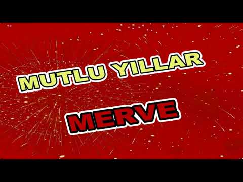 İyi ki Doğdun Merve İsme Özel Komik Doğum Günü Şarkısı