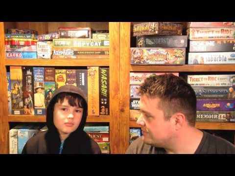 Dad Son and A Game: ARC review and overview, with "guest" reviewer. 