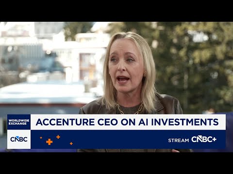Accenture CEO on AI: It's 'going to change how we all live day to day'