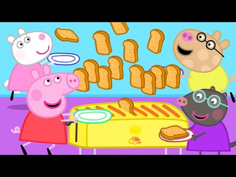 Peppa's Breakfast Club | Family Kids Cartoon