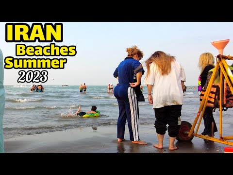 Iran Walking Tour Motel Qu 2023.Beaches Difference Between Now 2023 and Before the Revolution.
