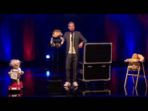 America's Got Talent Winner Paul Zerdin's Hilarious Attempt with 3 Puppets Gone Wild!