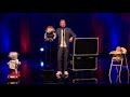 America's Got Talent Winner Paul Zerdin's Hilarious Attempt with 3 Puppets Gone Wild!