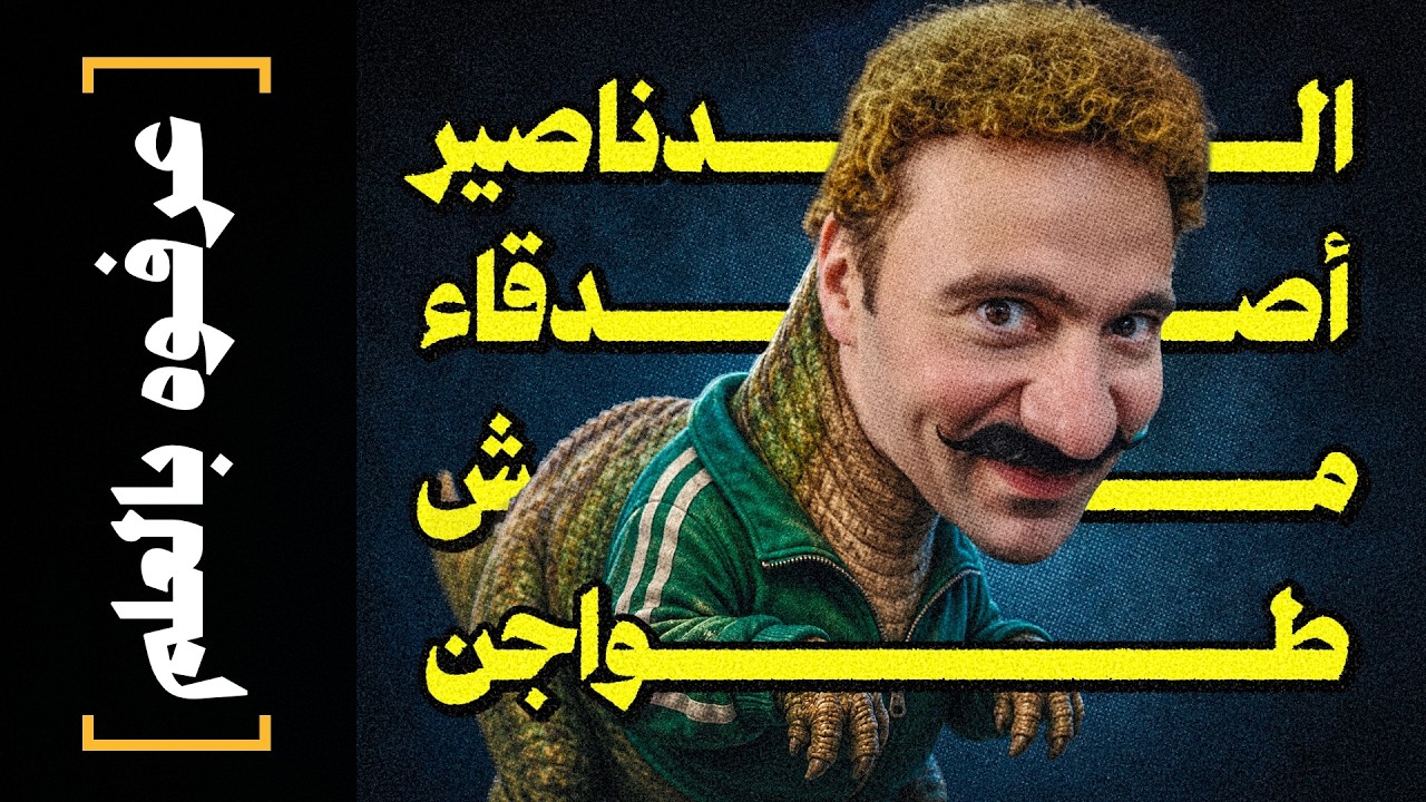 {عرفوه بالعلم}(07) الدناصير أصدقاء.. مش طواجن