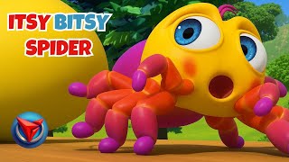 ITSY BITSY SPIDER | Song For Kids And Poem #cartoon #preschoollearning