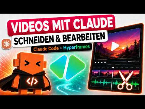 Ich habe Claude Code als meinen Video Editor eingestellt