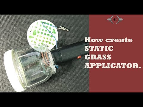 How create static grass applicator