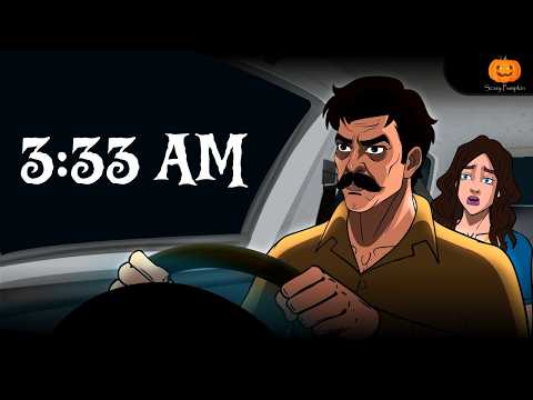 3.33 AM Us Raat kya hua? | Hindi Horror Story | Scary Pumpkin | Animated Stories