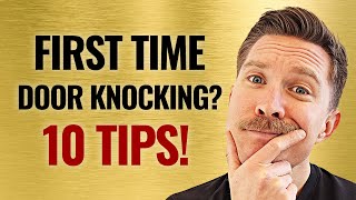 First Time Door Knocking? 10 Tips For D2D Roofing Sales