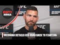 Chris Weidman is grateful to be able to return at #UFC292 | ESPN MMA