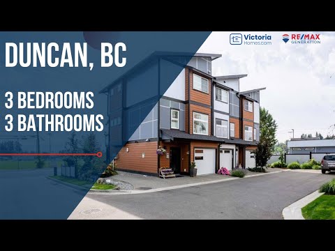 3 Bed 3 Bath, Townhome, Duncan BC. Close to Amenities. Jack Ramsey- RE/MAX Generation.