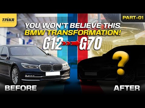 You Won’t Believe This BMW Transformation! G12 ➡️ G70 | TINKR Custom Build | Part 01 | Tinkr