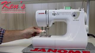 Janome Jem Gold 660 Sewing Machine Overview By Ken