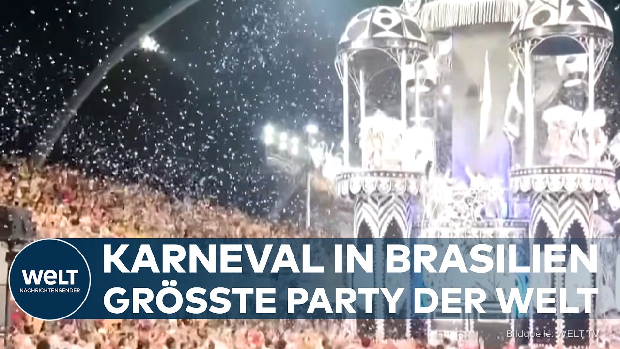 KARNEVAL 2026: Spektakuläre Samba-Shows! Wie São Paulo im Samba-Rhythmus versinkt!