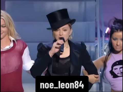 Madonna, Britney Spears, Christian Aguilera & Missy Elliott - Like A Virgin, Hollywood - Rehearsals