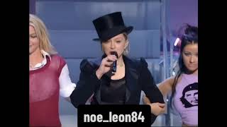 Madonna, Britney Spears, Christian Aguilera &amp; Missy Elliott - Like A Virgin, Hollywood - Rehearsals