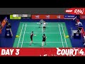 TotalEnergies BWF Thomas and Uber Cup Finals 2022 | Day 3 | Court 4