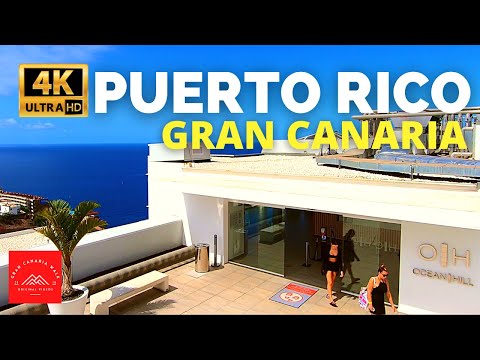 PUERTO RICO Gran Canaria Spain | Europa Shopping Center to Ocean Hill Hotel Tour