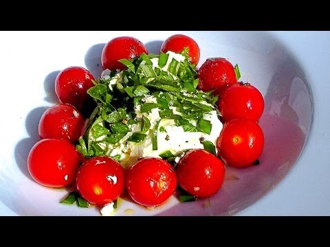 Warmer Tomatensalat Rezept | Vegetarische Sommerküche | Der Bio Koch #645