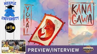 Kanagawa Yokai Board Game – Overview and Interview at Origins 2019