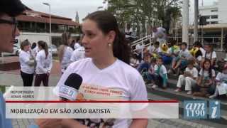 preview picture of video 'Caminhada contra a Exploração Sexual em São João Batista'
