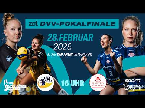 Zoi DVV-Pokalfinale 2026 🏆 | VfB Suhl LOTTO Thüringen vs. Allianz MTV Stuttgart | Trailer